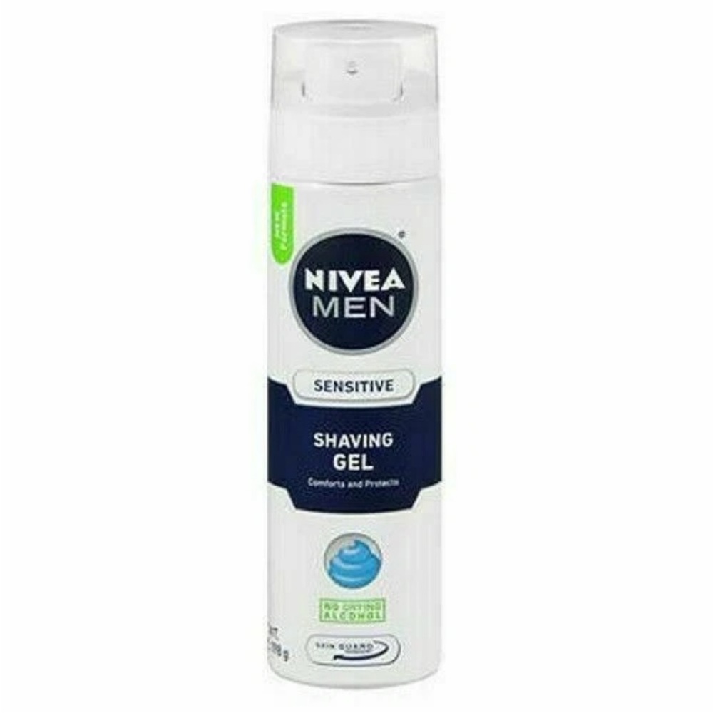 Nivea Men Sensitive Shaving Gel - White and Blue